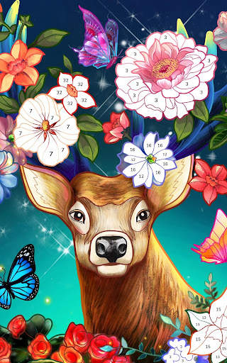 Bible Coloring Paint By Number screenshot 18
