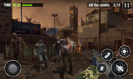 Zombie Invasion Dead Hunter Last Survival 3D screenshot 4