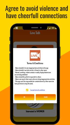 Live Talk - free random video chat screenshot 4