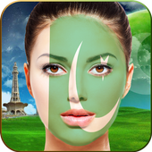 Pakistan Flag Face – Profile Photo Shop Frame App иконка