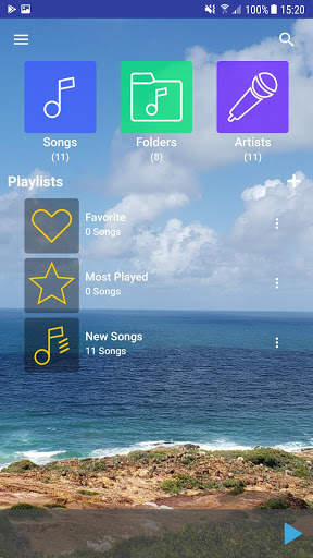 Avanxer Music Player screenshot 1