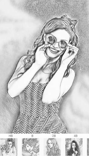 Pencil Photo Sketch-Sketch Drawing Photo Editor 1 تصوير الشاشة