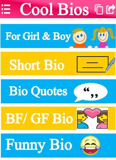 Cool Bios for Insta – Bio Quotes Ideas screenshot 3