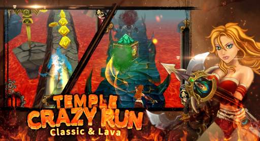 Temple Crazy Run: Classic & Lava screenshot 7