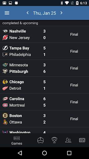Sports Alerts - NHL edition screenshot 5