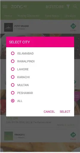Zong Bizstore screenshot 4