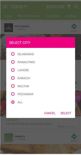 Zong Bizstore screenshot 4