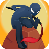 Stickman ninja warriors icon