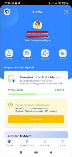 MyASN BKN screenshot 2