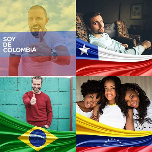 Flags of the world with photo screenshot 3