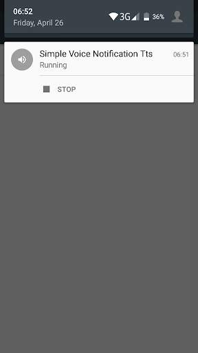 Simple Voice Notification Tts screenshot 5