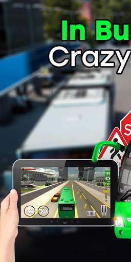 In Bus Driving 2020: Racing Bus 3D screenshot 2