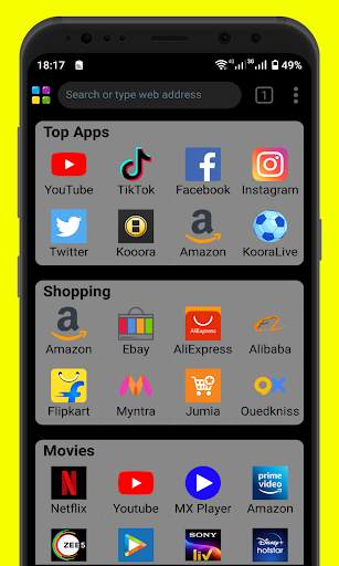 Go Chrome Lite : Fast Browser screenshot 5