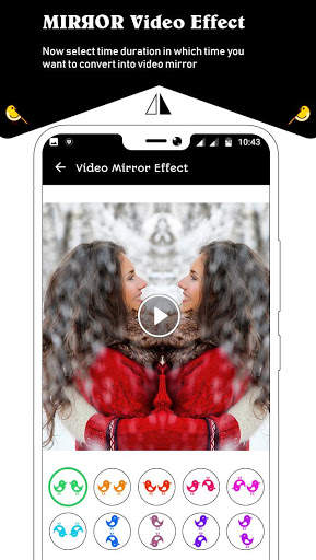 Video Mirror Effect Editor screenshot 2