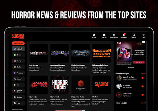 Slasher Horror Social Network screenshot 14