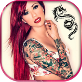 Tattoo My Photo Maker icon