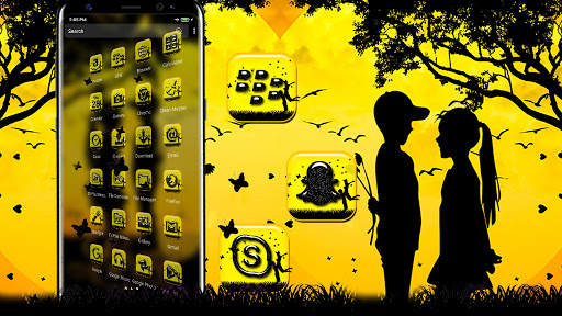 Couple Love Launcher Theme screenshot 2