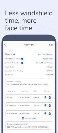 Map My Customers Route Planner screenshot 4
