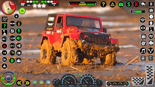 4x4 Jeep Driving Offroad Games screenshot 25