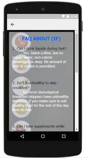 INTERMITTENT FASTING APP screenshot 2