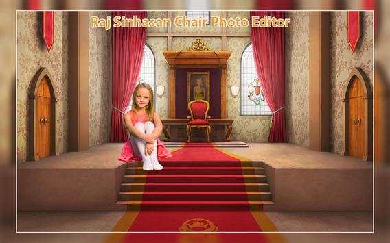 Raj Sinhasan Chair Photo-Throne Chair Photo Editor screenshot 5
