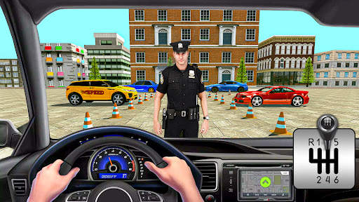 Police Prado Parking Car Games screenshot 3