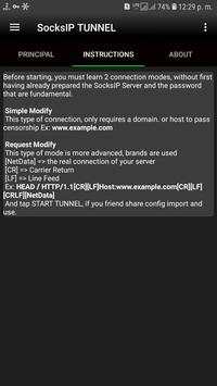 SocksIP Tunnel screenshot 1