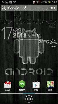 Sense Clock Live Wallpaper screenshot 5