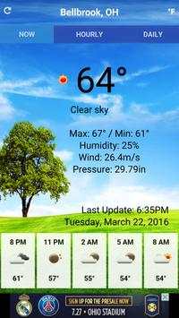 Weather Forecast - App screenshot 1