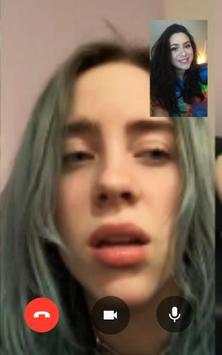 Billie Eilish Video Call l Fake Call From Billie screenshot 1