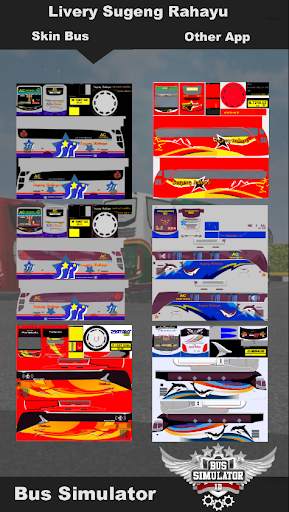 Livery bussid SHD sugeng rahayu screenshot 1