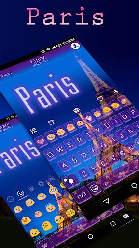 Paris Keyboard 🗼 स्क्रीनशॉट 5