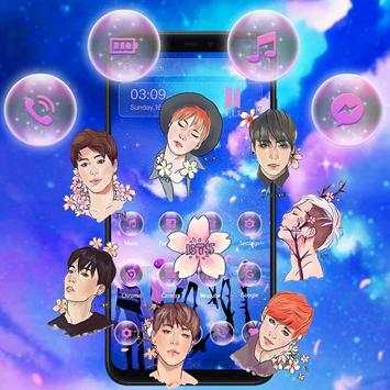 Glitter BTS Launcher screenshot 2