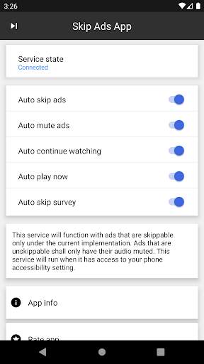 Skip Ads App screenshot 1