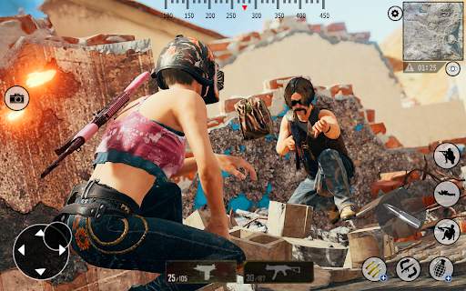 Critical Bullet Force Gun Game screenshot 2