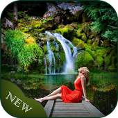 Waterfall Photo Frames icon