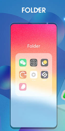 OS14 Launcher, Control Center, App Library i OS14 screenshot 3