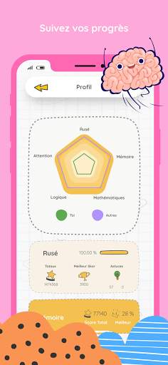 Brain Gym: Jeux de Logique IQ Test Out screenshot 4