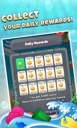 Ocean Sweep: Fun Match 3 Games for Ocean Cleanup. screenshot 8