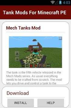 Tank Mods For Minecraft PE screenshot 3