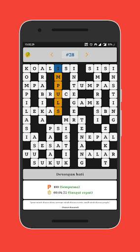 TTS Simpel : Teka Teki Silang Offline 2021 screenshot 7