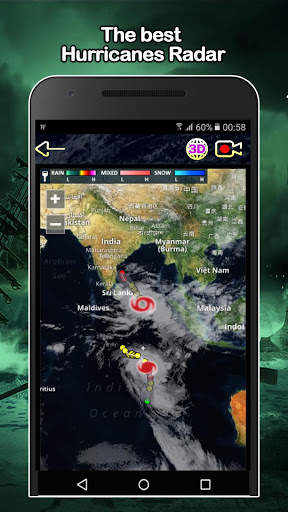 Hurricane and Storm Tracker screenshot 1