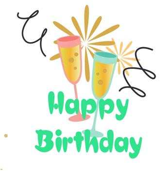 🎉 Birthday Stickers For WhatsApp (WAStickerApps) screenshot 1