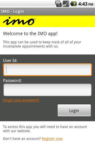 IMO screenshot 1