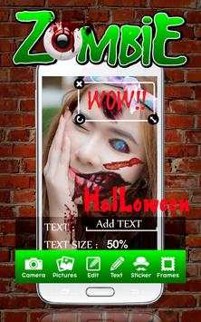 Zombie Face Photo Maker screenshot 2