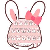 Cute Rabbit Keyboard 10001005