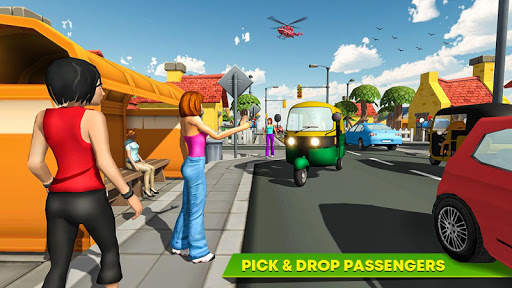 Tuk Tuk Rickshaw Driving Games screenshot 1
