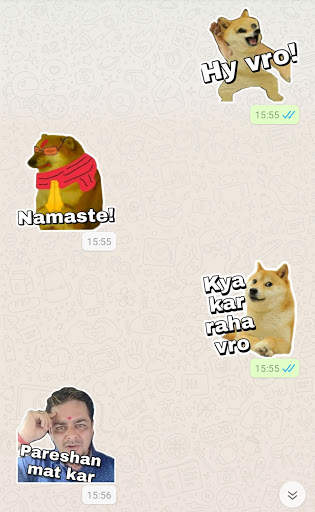Cheems Doge WhatsApp Stickers screenshot 6