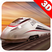 High-Speed Train Driver 3D icon