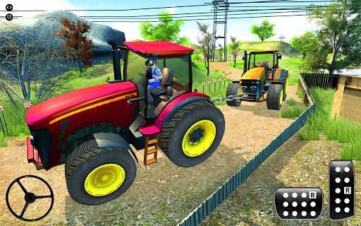 Tractor Pull Driving Simulator Farming Game 2020 screenshot 3